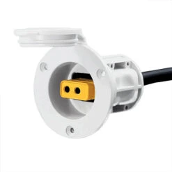 Flush Mount Power Port White By Cannon