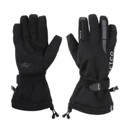 Hydronaut Black Fishing Gloves By AFTCO