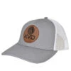 KVD Leather Logo Gray Trucker Hat -VanDam Warehouse Shop KVDLeatherLogoGrayCap 78320.1716485959