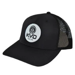 KVD Reflective Logo Black Trucker Hat
