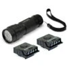 LED Flashlight/Hat Clip Combo By Cyclops -VanDam Warehouse Shop LEDFlashlightHatClipCombo CYC 00681.1694093543