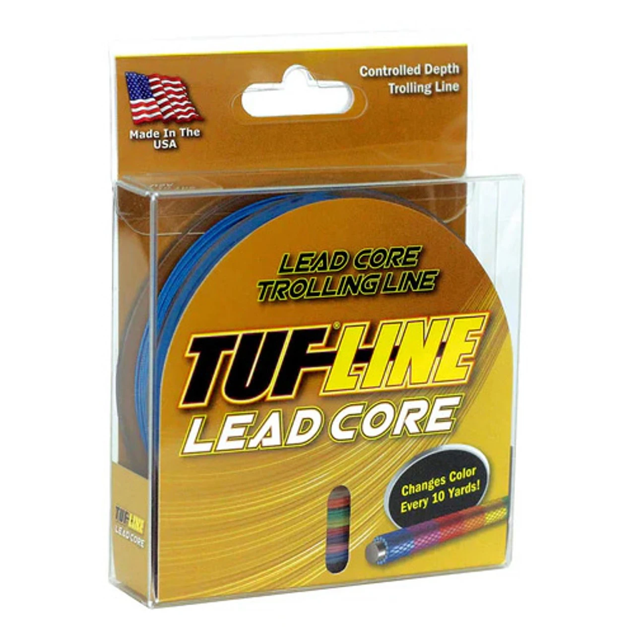 Mustad Tuf-Line Metered Lead Core 27 Lb 100 Yd Spool 3 Mustad Tuf-Line Metered Lead Core 27 Lb 100 Yd Spool
