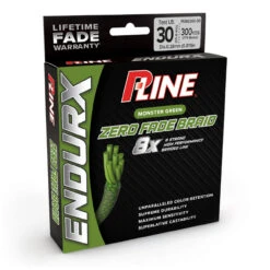 EndurX Monster Green Zero Fade Braid 150 Yd Spool By P-Line