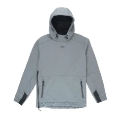 Reaper Windproof Charcoal Pullover By AFTCO