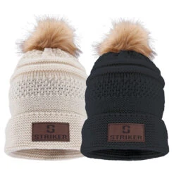 Women's Bemidji Fur Pom Hat By Striker Ice
