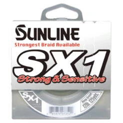 SX1 Deep Green Braid 125 Yd Spool By Sunline