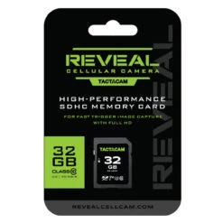 32GB Reveal SD Memory Card By Tactacam