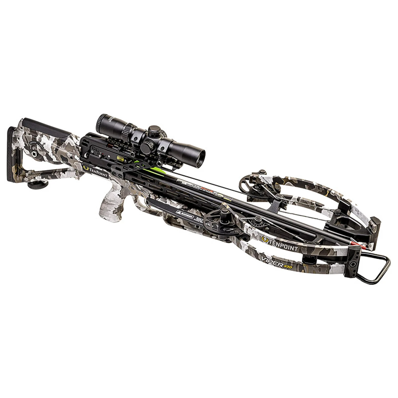 Viper 430 Vektra Camo Crossbow W/ RangeMaster Pro Scope By TenPoint 3 Viper 430 Vektra Camo Crossbow W/ RangeMaster Pro Scope By TenPoint
