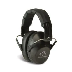 Pro Low Profile Black Folding Muffs By Walker's