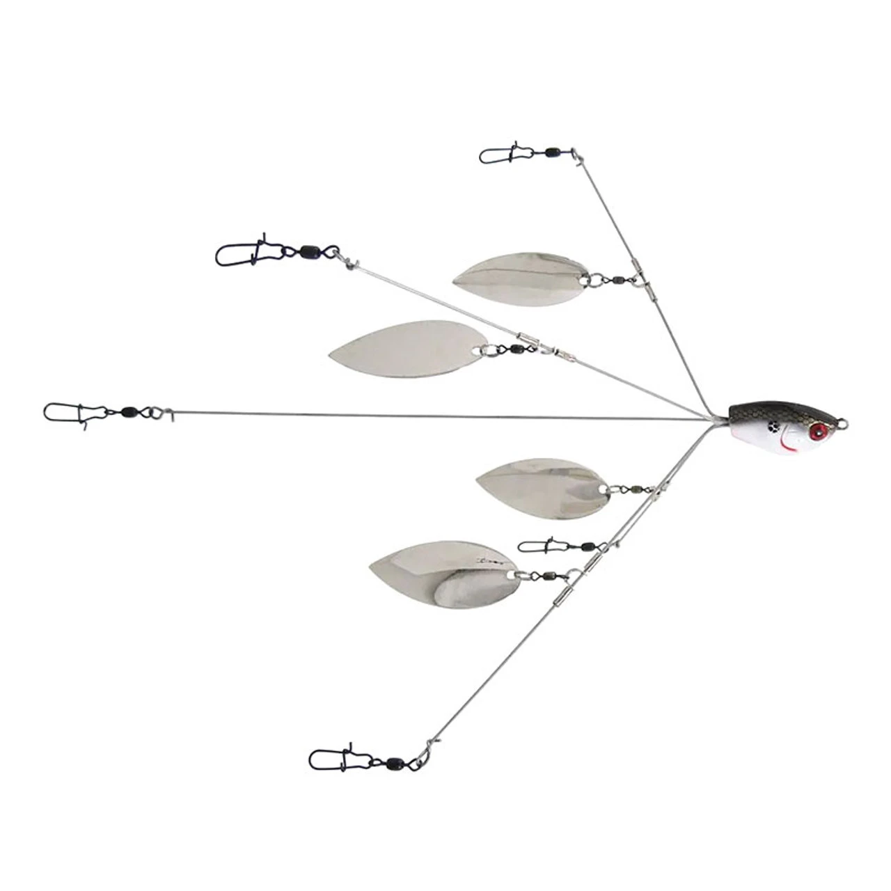 YUMbrella Flash Mob 5-Wire Willow Blade Rig By Yum 3 YUMbrella Flash Mob 5-Wire Willow Blade Rig By Yum